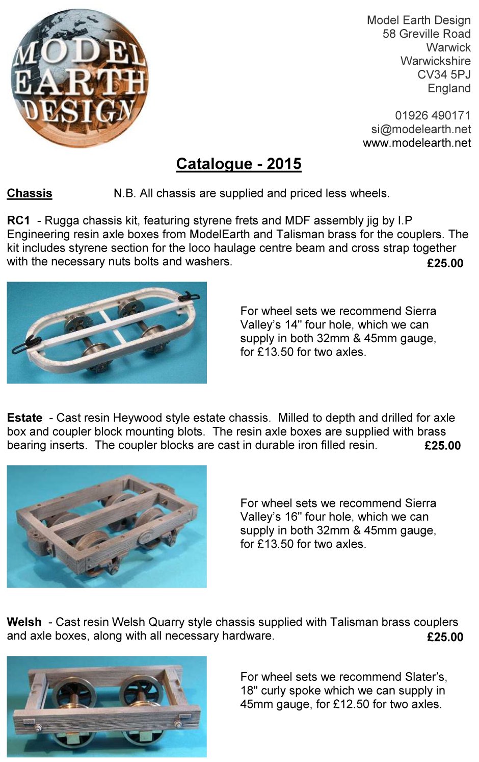 ModelEarth Catalogue page 1